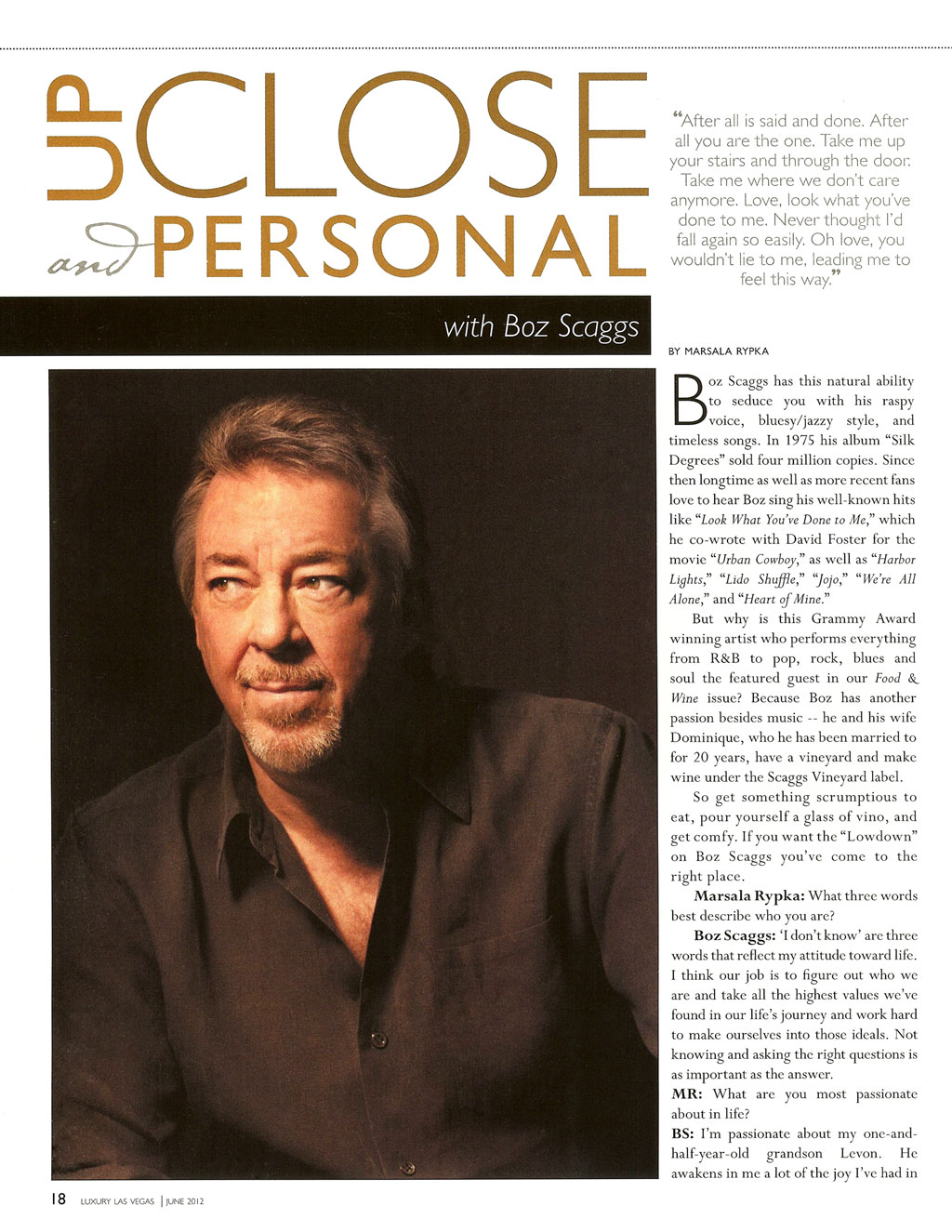 Boz Scaggs