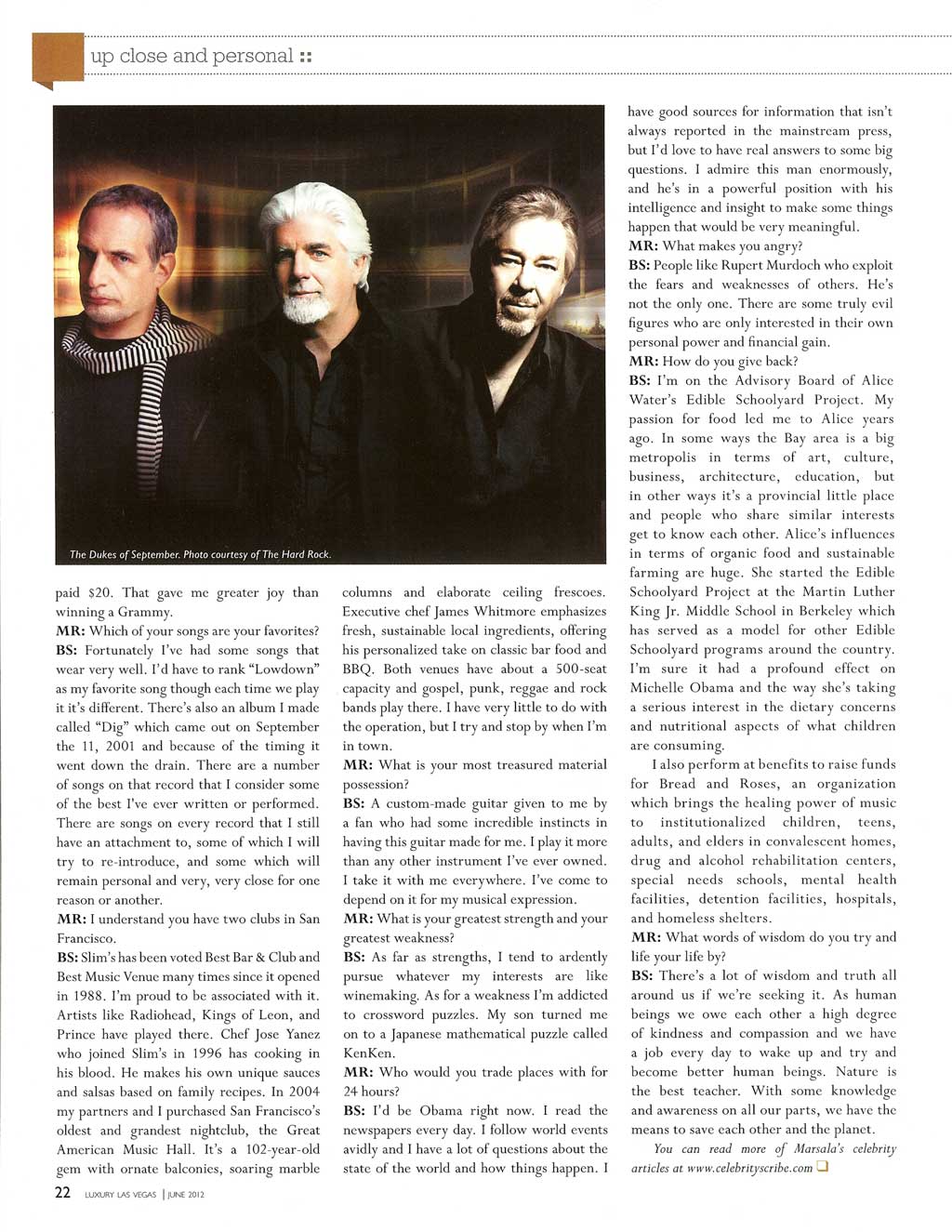 Donald Fagen, Michael McDonald and Boz Scaggs