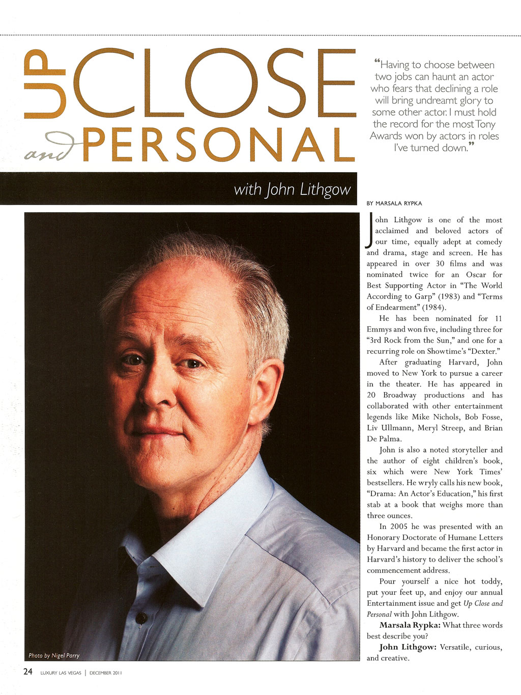 John Lithgow