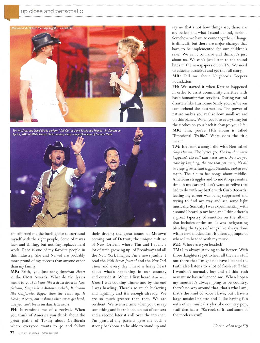 Celebrity Scribe - Faith Hill & Tim McGraw