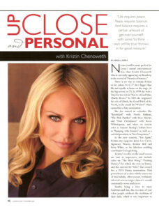 Kristin Chenoweth - Up Close and Personal