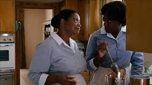 Aibileen and Minnie in the kitchen