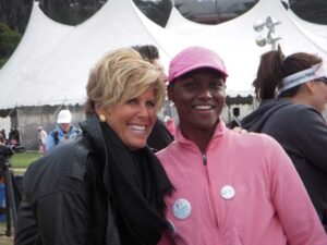 Suze Orman - Avon for the Cure.walk.