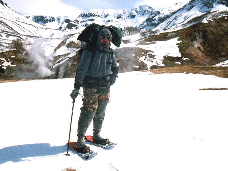 Kim in Siberia in 1998